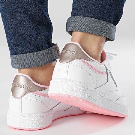 Reebok - Club C Zapatillas Mujer 100069840 White Pink Glow Rose Gold