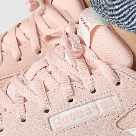 Reebok - Zapatillas clásicas de cuero para mujer 100033451 Possibly Pink Chalk