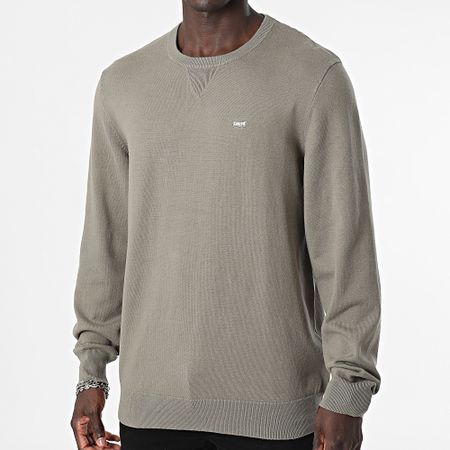Levi's - Sudadera de cuello redondo A7207 Taupe