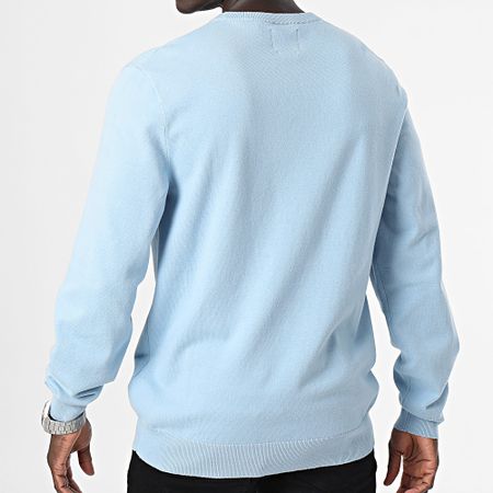 Levi's - A7207 Sudadera azul claro de cuello redondo