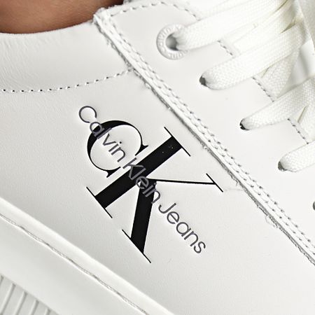Calvin Klein - Chunky Cupsole Mono 0681 Blanco Negro Zapatillas