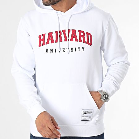 Classic Series - Harvard Sudadera Blanco Rojo
