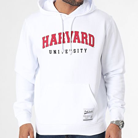 Classic Series - Harvard Sudadera Blanco Rojo