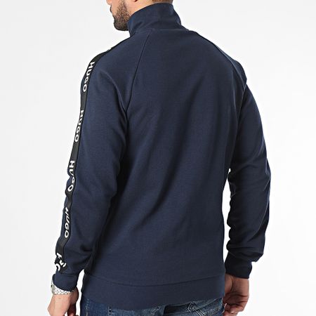HUGO - Chaqueta deportiva con cremallera Logo 50496985 Azul marino