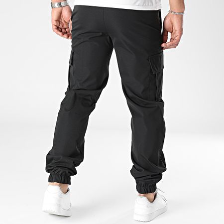 Parental Advisory - Pantalón Cargo Logo Blanco Negro