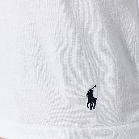 Polo Ralph Lauren - Lote de 3 camisetas Original Player Blanco Gris brezo Negro