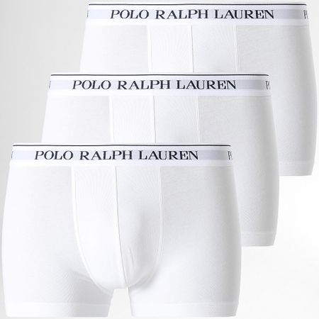 Polo Ralph Lauren - Juego de 3 calzoncillos bóxer blancos