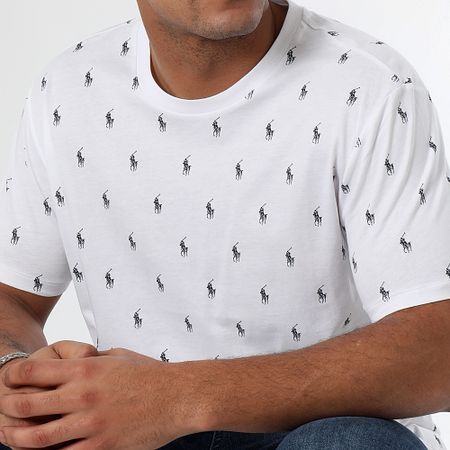 Polo Ralph Lauren - Camiseta All Over Player Blanca