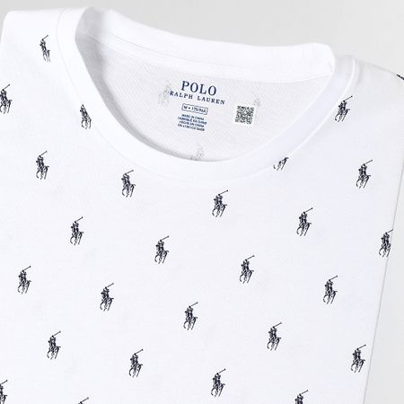 Polo Ralph Lauren - Camiseta All Over Player Blanca
