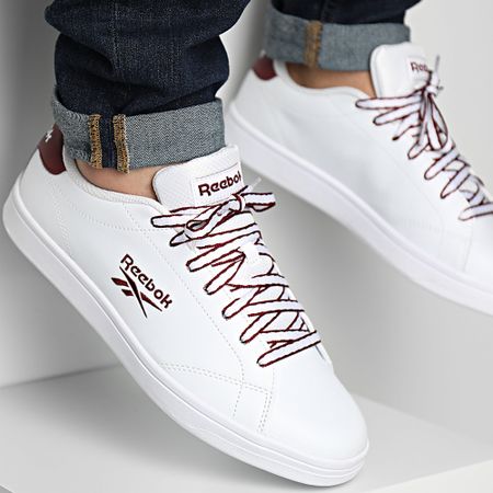 Reebok - Royal Complete Zapatillas 100033764 Calzado Blanco Classic Granate