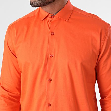 Classic Series - Camisa naranja de manga larga