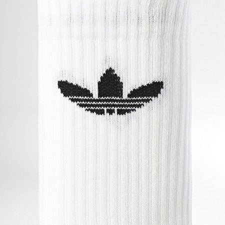 Adidas Originals - Lote de 3 Pares de Calcetines IJ5616 Blanco