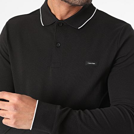 Calvin Klein - Polo de manga larga 2753 Negro