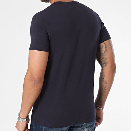 Calvin Klein - 2724 Camiseta cuello redondo azul marino