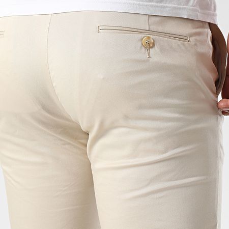 Mackten - Pantalones chinos beige