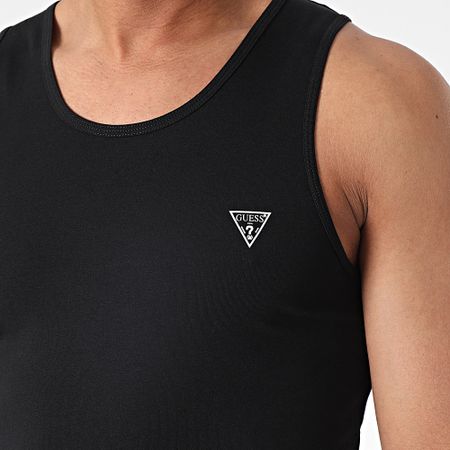 Guess - Camiseta de tirantes U97M02-KCD31 Negro