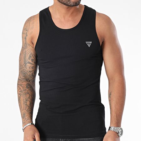 Guess - Camiseta de tirantes U97M02-KCD31 Negro