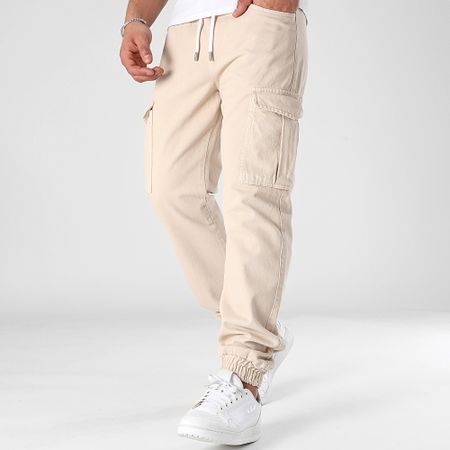 LBO - Jogger Pant Relaxed Fit Cargo Jeans 3224 Beige