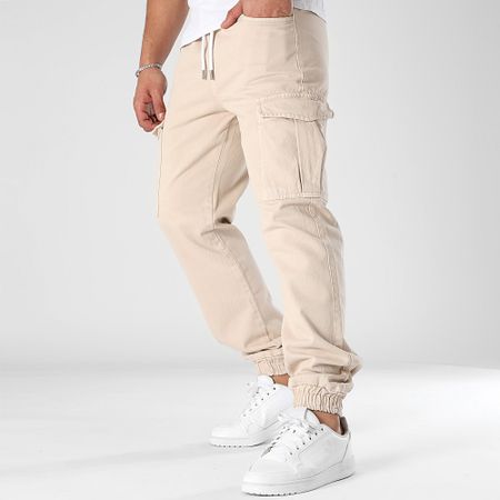 LBO - Jogger Pant Relaxed Fit Cargo Jeans 3224 Beige
