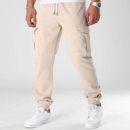 LBO - Jogger Pant Relaxed Fit Cargo Jeans 3224 Beige