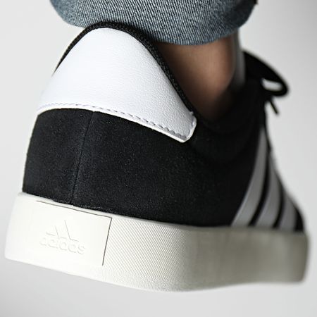 Adidas Performance - VL Court 3.0 Zapatillas ID6279 Core Negro Calzado Blanco Oro Metálico