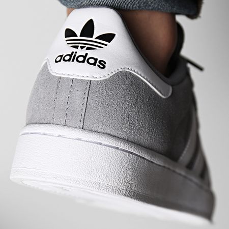 Adidas Originals - Zapatillas Campus 2 ID9843 Gris Calzado Blanco Core Negro