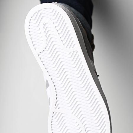 Adidas Originals - Zapatillas Campus 2 ID9843 Gris Calzado Blanco Core Negro