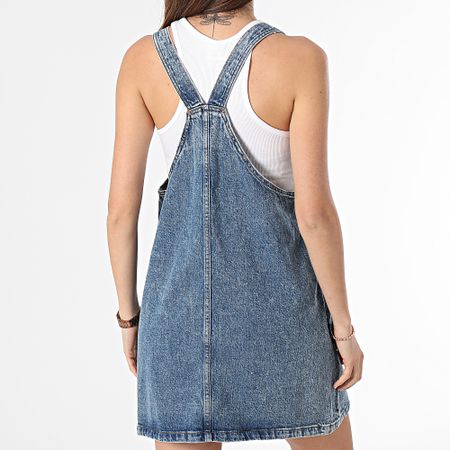 Tommy Jeans - Vestido Salopette Mujer Pichi 7208 Azul Denim