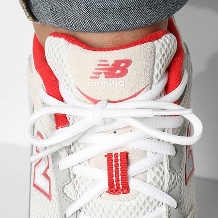New Balance - Zapatillas 530 MR530QB Blanco Gris Rojo