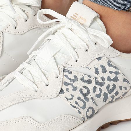 New Balance - WS327PJ Blanco Leopardo Zapatillas Mujer