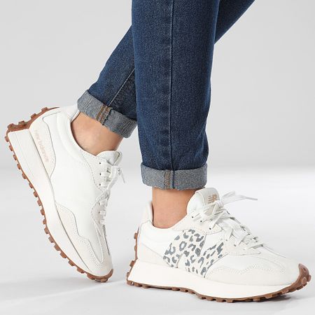 New Balance - WS327PJ Blanco Leopardo Zapatillas Mujer