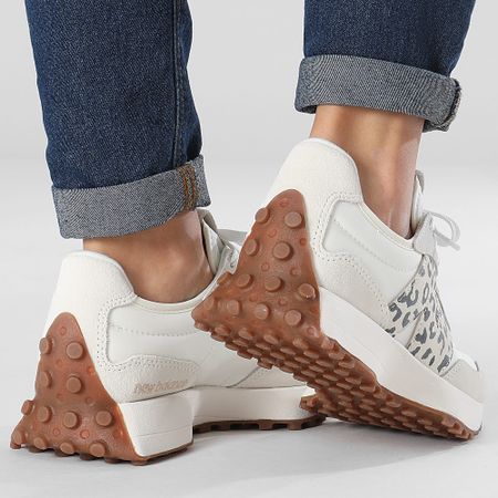 New Balance - WS327PJ Blanco Leopardo Zapatillas Mujer