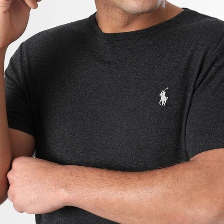 Polo Ralph Lauren - Camiseta Original Player Custom Slim Fit Gris Carbón