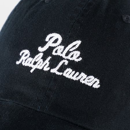Polo Ralph Lauren - Gorra de sarga bordada Negra