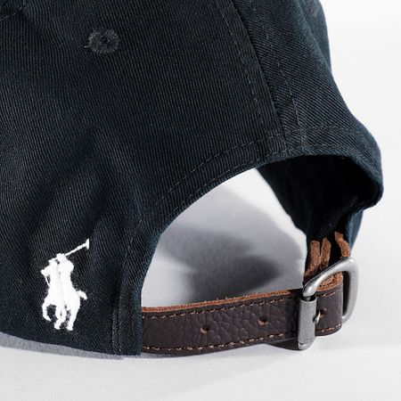 Polo Ralph Lauren - Gorra de sarga bordada Negra