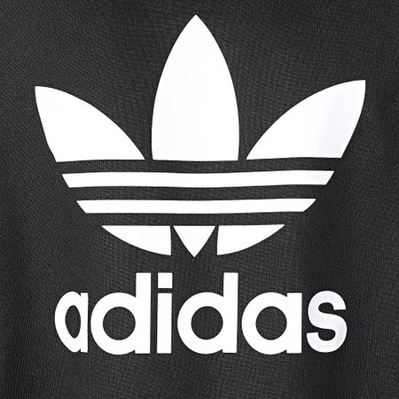Adidas Originals - Sudadera con capucha Trefoil de mujer IU2421 Negro