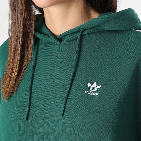 Adidas Originals - Sudadera con capucha para mujer IN8400 Verde
