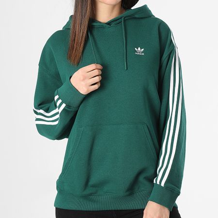 Adidas Originals - Sudadera con capucha para mujer IN8400 Verde
