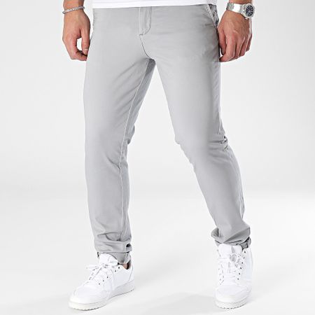 Jack And Jones - Pantalones chinos Marco Bowie Slim Gris