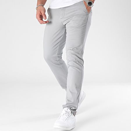 Jack And Jones - Pantalones chinos Marco Bowie Slim Gris