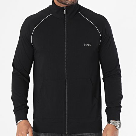 BOSS - Chaqueta con cremallera Mix And Match 50515366 Negro