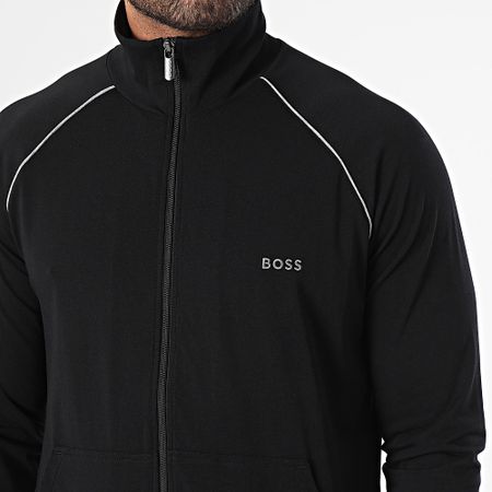 BOSS - Chaqueta con cremallera Mix And Match 50515366 Negro