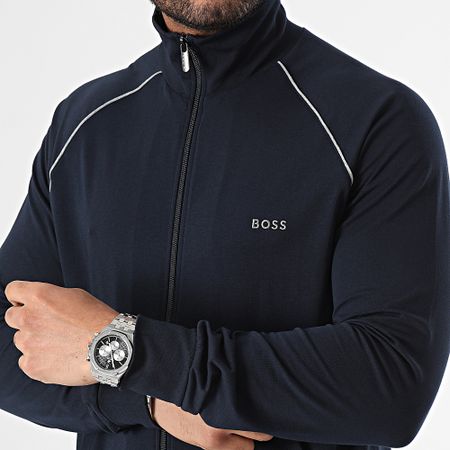 BOSS - Chaqueta con cremallera Mix And Match 50515366 Azul marino
