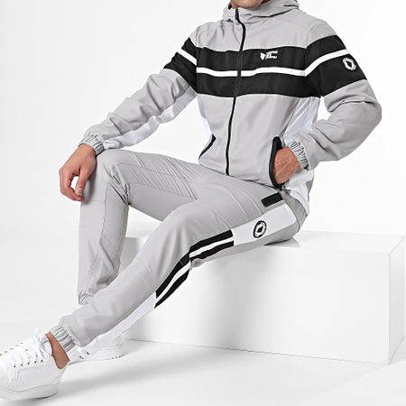 Comme Des Loups - Chándal Garros Gris Negro