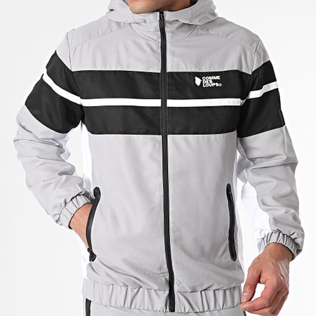 Comme Des Loups - Chándal Garros Gris Negro
