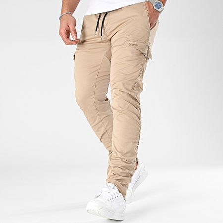 Le Temps Des Cerises - Pantalón Cargo Velaux Beige
