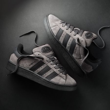 Adidas Originals - Zapatillas Campus 00s IF8770 Carbón Core Negro