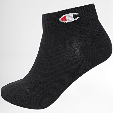 Champion - Pack De 6 Pares De Calcetines U20101 Negro Blanco Gris Heather