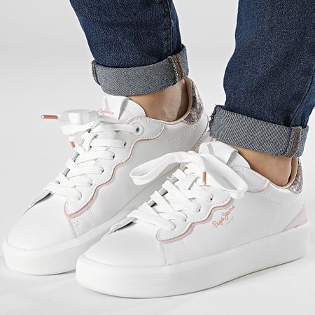 Pepe Jeans - Dobbie Seal Zapatillas para mujer PLS00006 Rosa rosado