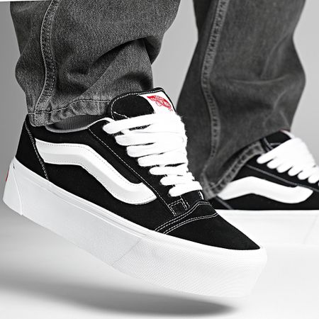 Vans - Knu Stack CP66BT Negro Zapatillas True White